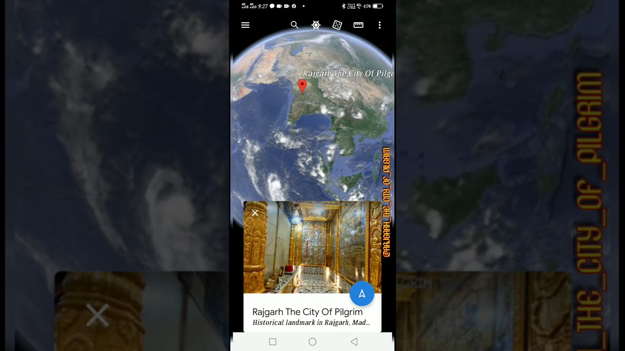 Rajgarh On Earth, Rajgarh Map