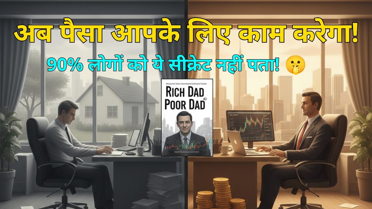 Rich Dad Poor Dad Book Summary  #thekathalabstudio #hindibooksummary #trending #trendingvideo