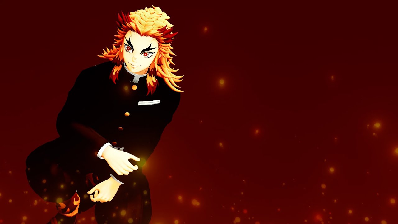 【鬼滅のMMD】☆祝!!無限列車編大ヒット!!BURNING☆【煉獄杏寿郎】