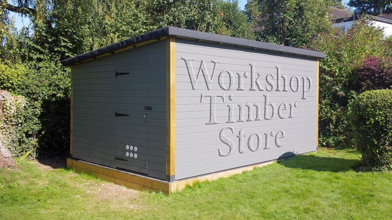 Building A Workshop Timber Store Or Home Workshop/Studio!
