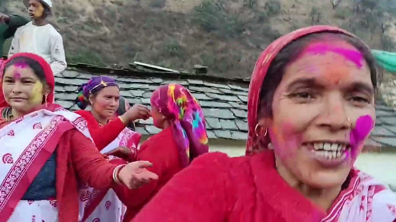 ग्राम पंचायत वाँण गाँव की और से आप सभी को होली की हार्दिक शुभकामनाएं।। 💫😀#holi 