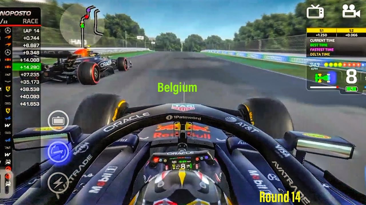 Monoposto 2026 Concept Round 14 Belgium 🇧🇪 Weird Strategy Pays Off ,Redbull Vs Mercedes #monoposto 