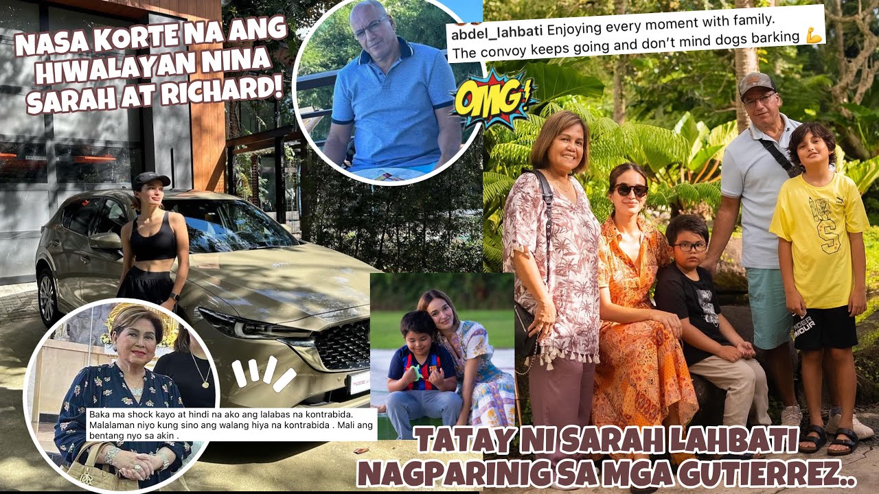 TATAY NI SARAH LAHBATI NAGPARINIG KAY ANABELLE RAMA NASA KORTE NA HIWALAYAN NINA SARAH AT RICHARD