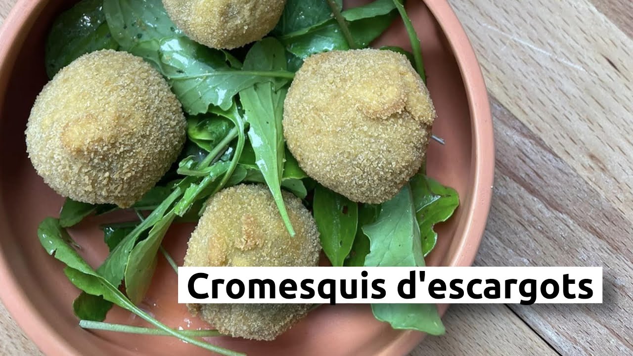 Cromesquis d'escargots