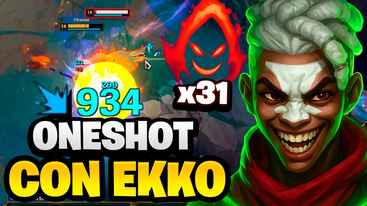 🤮&iexcl;LA BUILD MAS ASQUEROSA DE EKKO! | League of Legends