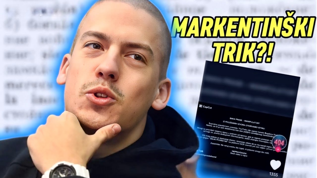 YOUTUBE NIJE UGASIO Kanal Baki Prasetu? DA LI JE SVE MARKETINŠKI TRIK?