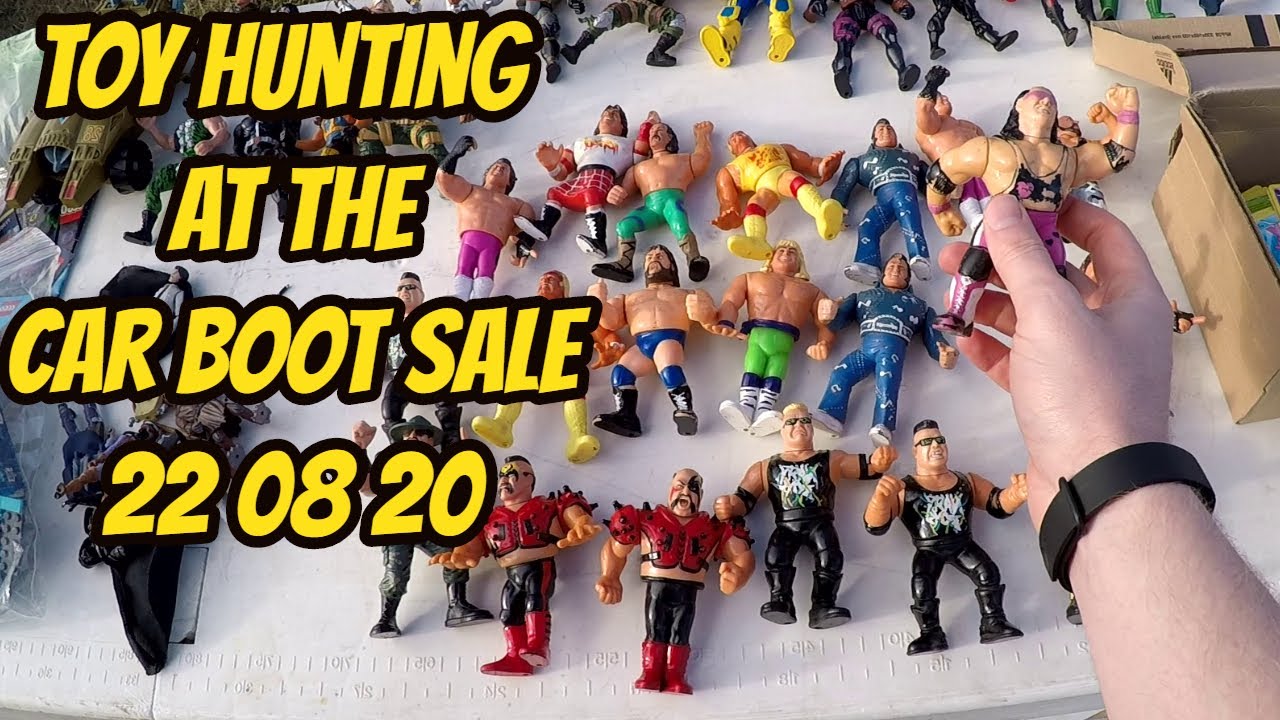TOY HUNTING at the CAR BOOT SALE 22 08 20. Awesome retro toy haul.