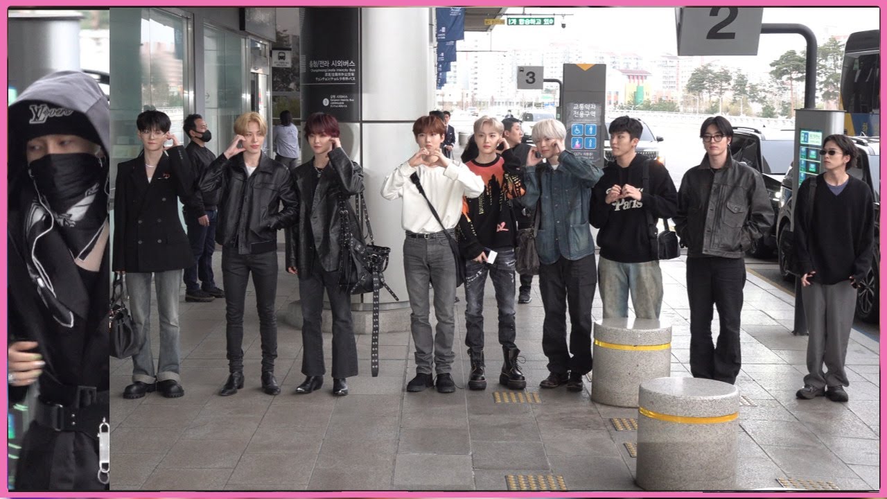 240408 #트레저 #TREASURE Gimpo Airport Departure 김포국제공항 출국 FANCAM