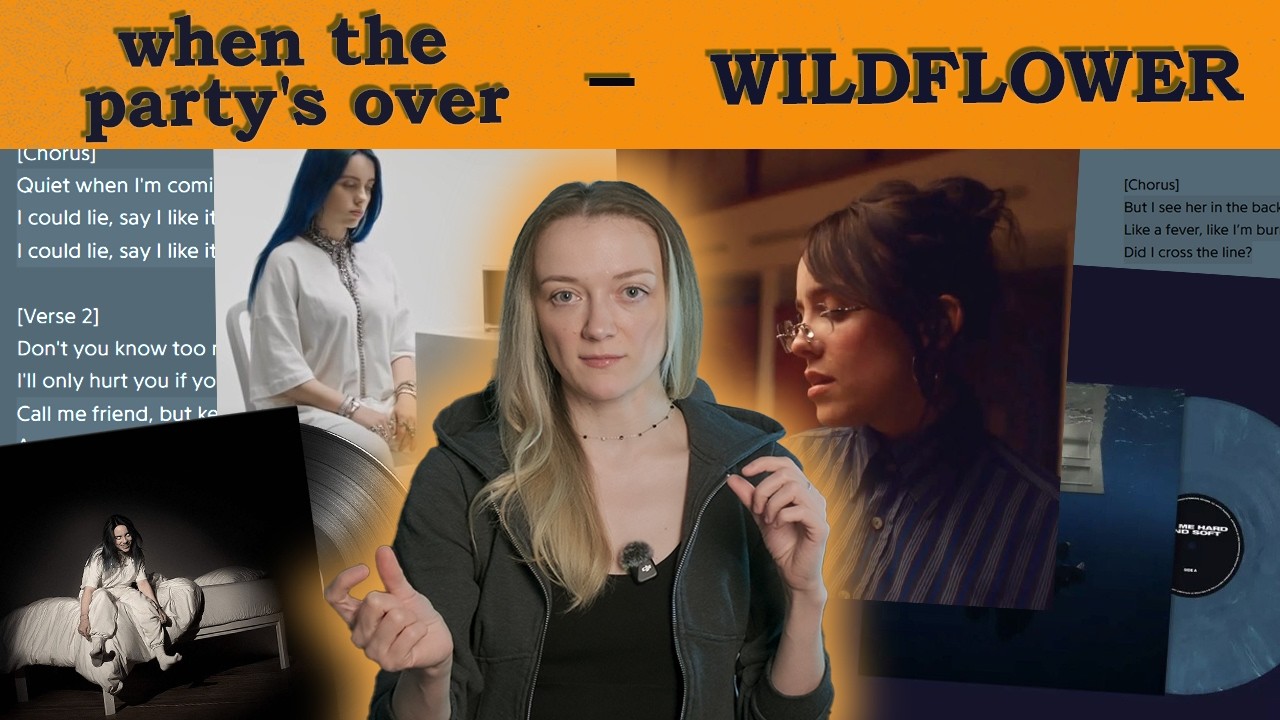 Сравнение двух песен Билли Айлиш: when the party’s over и WILDFLOWER