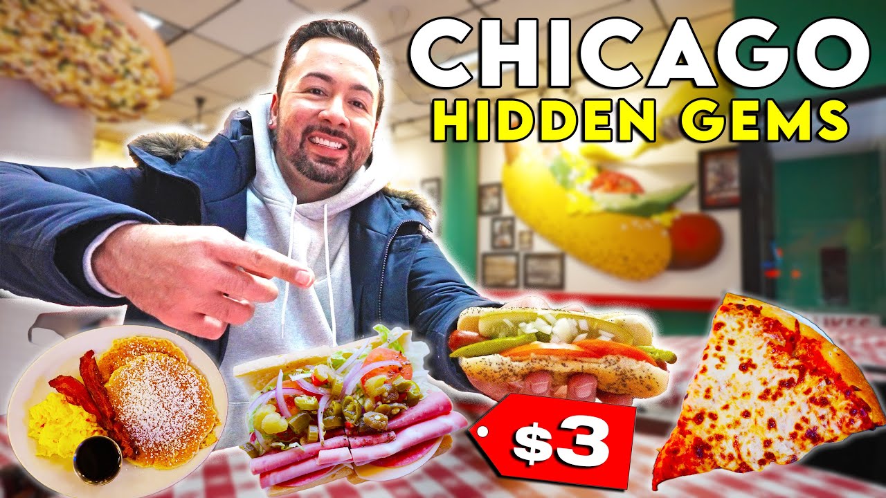 THE BEST CHEAP EAT HIDDEN GEMS in CHICAGO [4K]