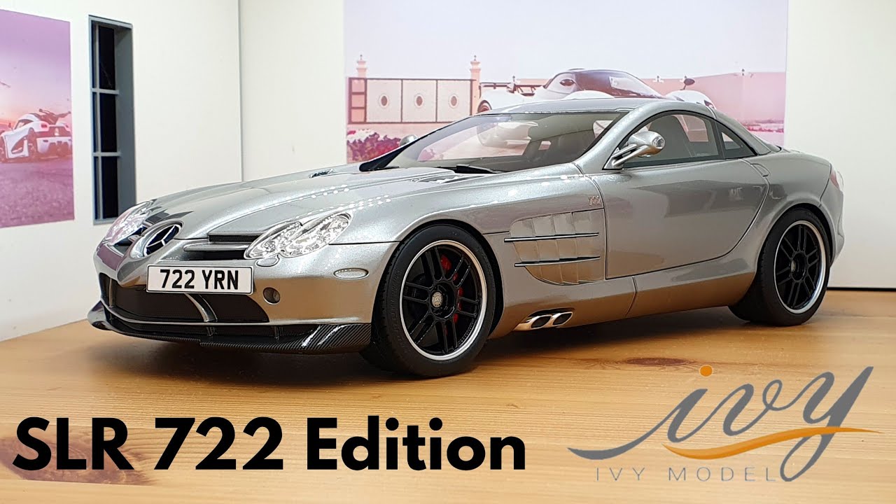 REVIEW: Ivy Merit 1:18 Mercedes-Benz SLR McLaren 722 Edition - Crystal Antimony Grey