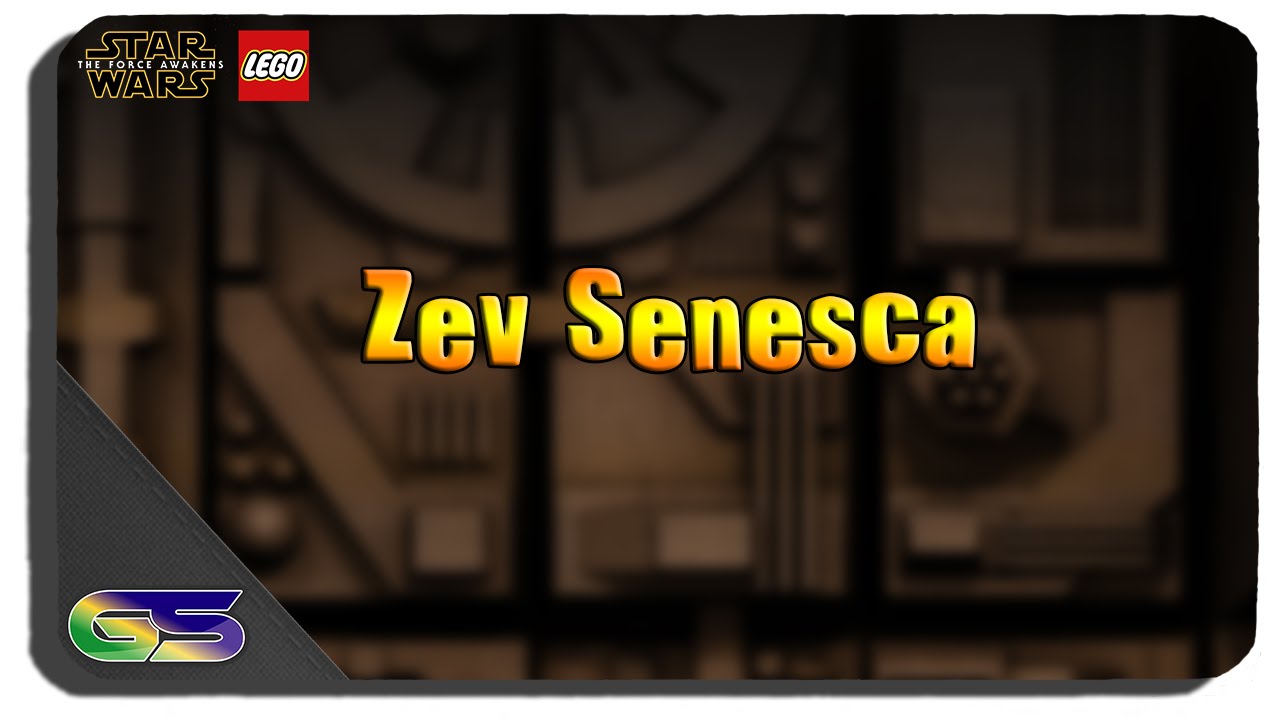Lego Star Wars: The Force Awakens - How To Unlock Zev Senesca Carbonite Brick Location