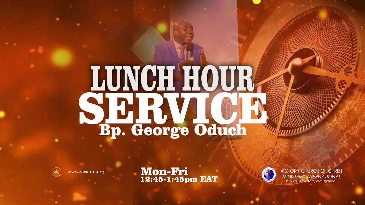 LITTLE THINGS MATTER || LUNCH HOUR SERVICE 8th-01-2026 || BP GEORGE ODUCH - VCCMI LUZIRA
