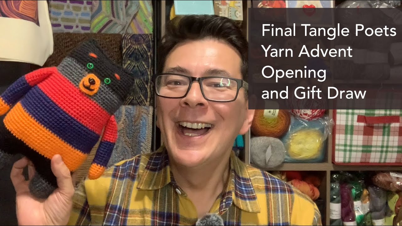 333 - Финальное открытие адвент-календаря Tangle Poets Yarn, розыгрыш осенних подарков по мотивам...