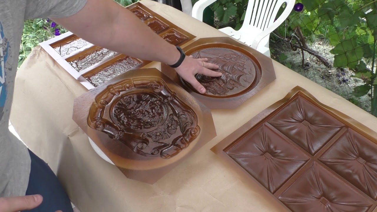 Формы для отлива изделий из гипса ! Бюджетный вариант !