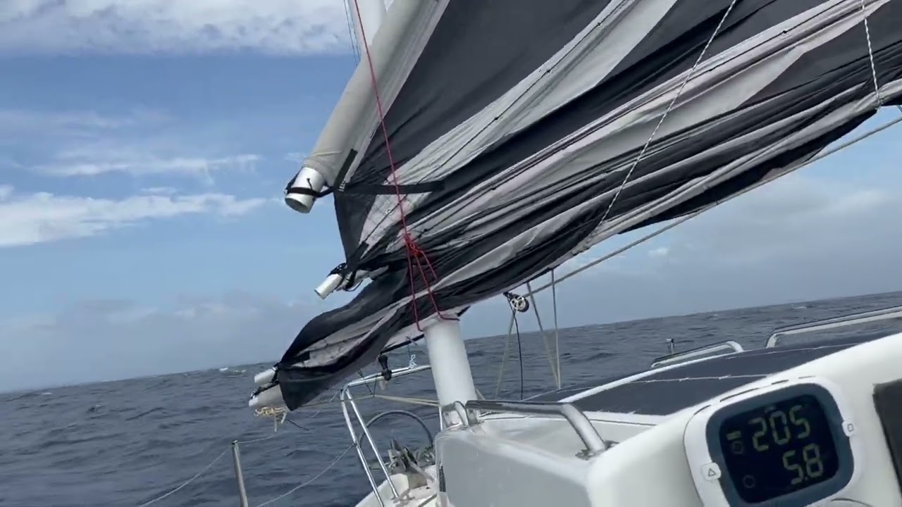 Contessa 26 foot junk rig sailboat -  Single Handed: Great Barrier Is. NZ to Gulf Harbour, NZ