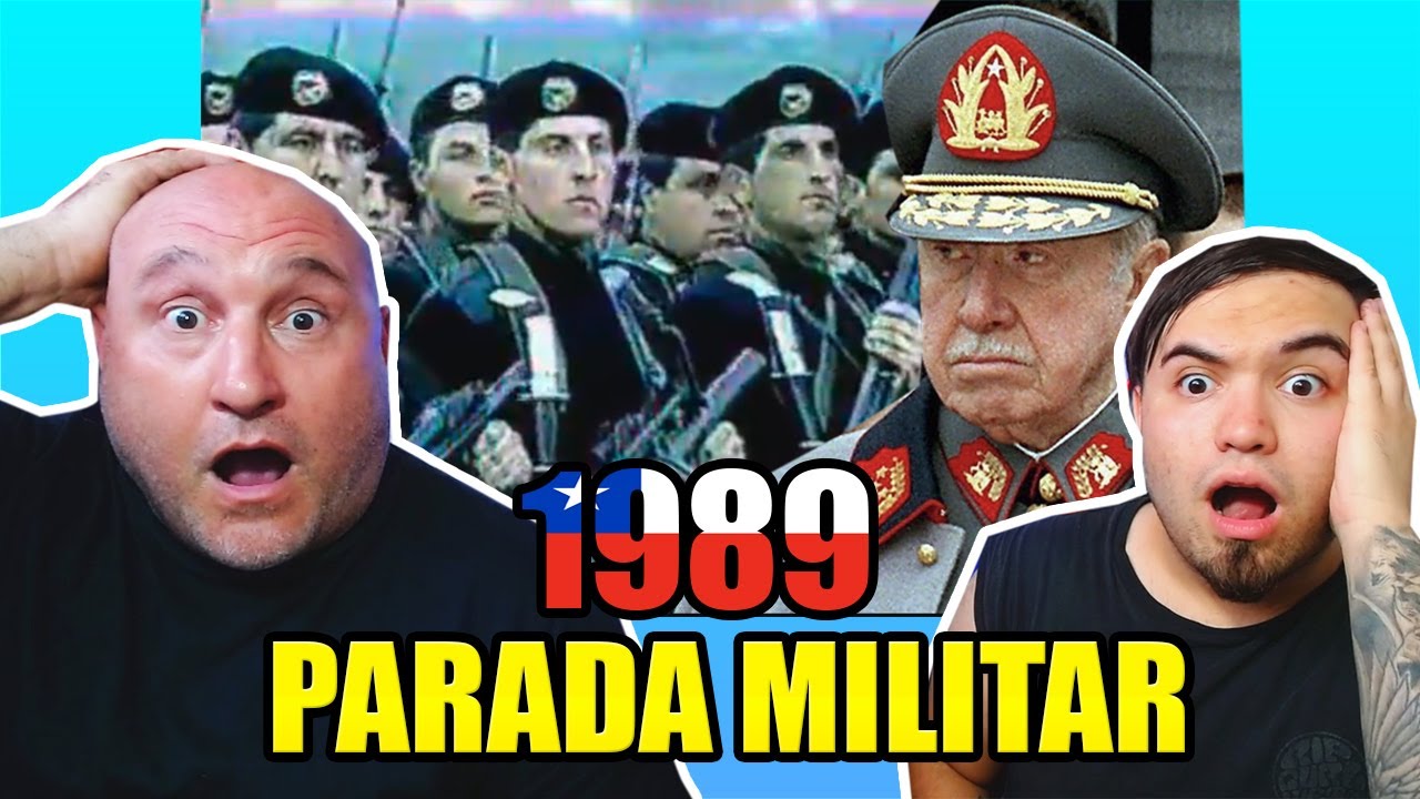 PADRE ARGENTINO reacciona PARADA MILITAR de CHILE 1989 La ultima de PINOCHET
