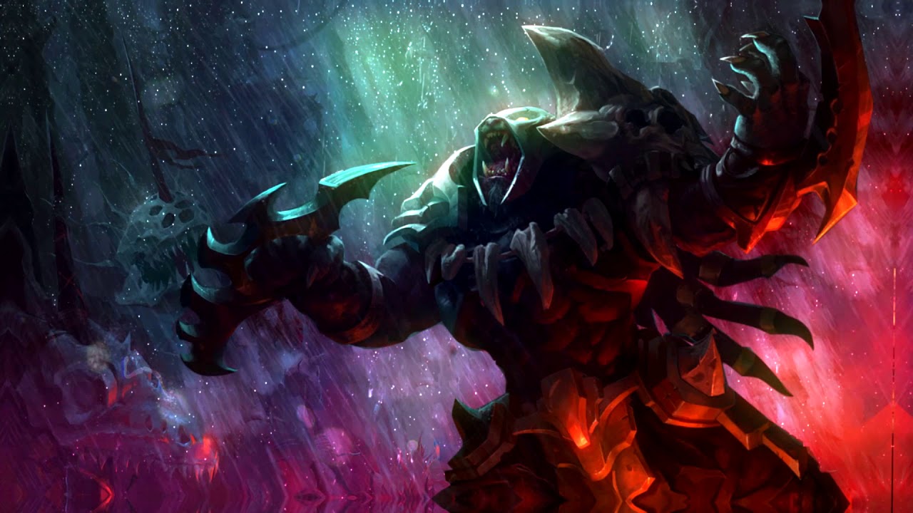 Headhunter Rengar fan-made  login screen