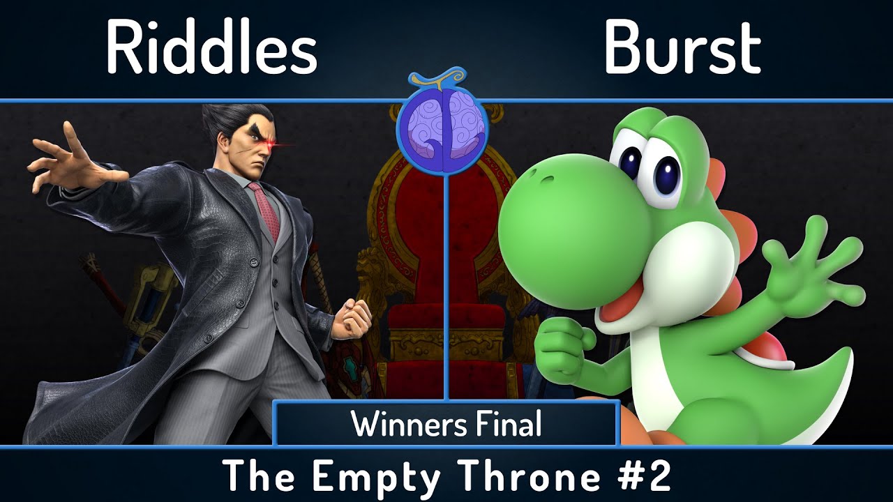 The Empty Throne # 02 | Riddles (Kazuya) vs Burst (Yoshi) | Winners Final | SSBU Smash Ultimate