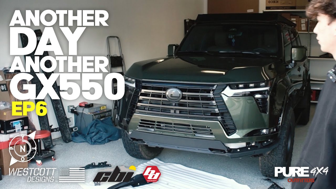 Lexus GX550 Nori Green (Westcott Designs, NYTOP, Baja Designs, CBI, Bradley Wheels, Method Wheels)