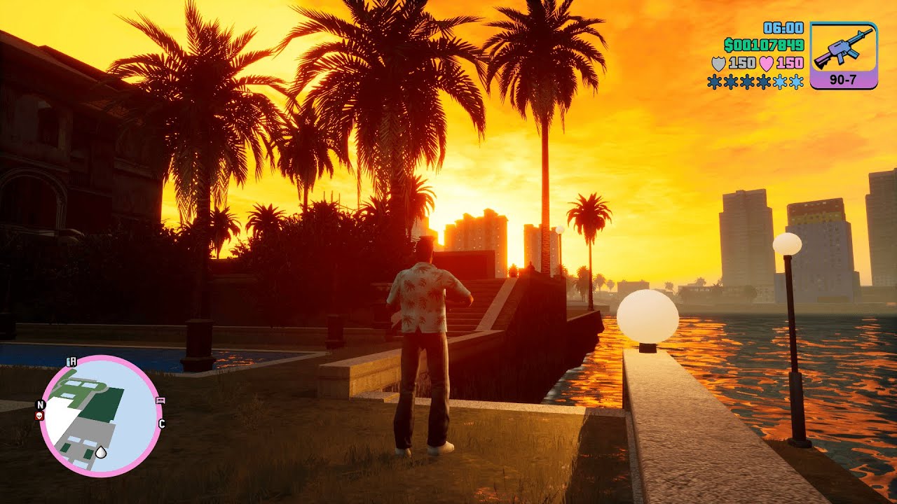 НОВОЕ ОБНОВЛЕНИЕ GTA VICE CITY DEFINITIVE EDITION ВЫГЛЯДИТ СУМАСШЕДШИМ