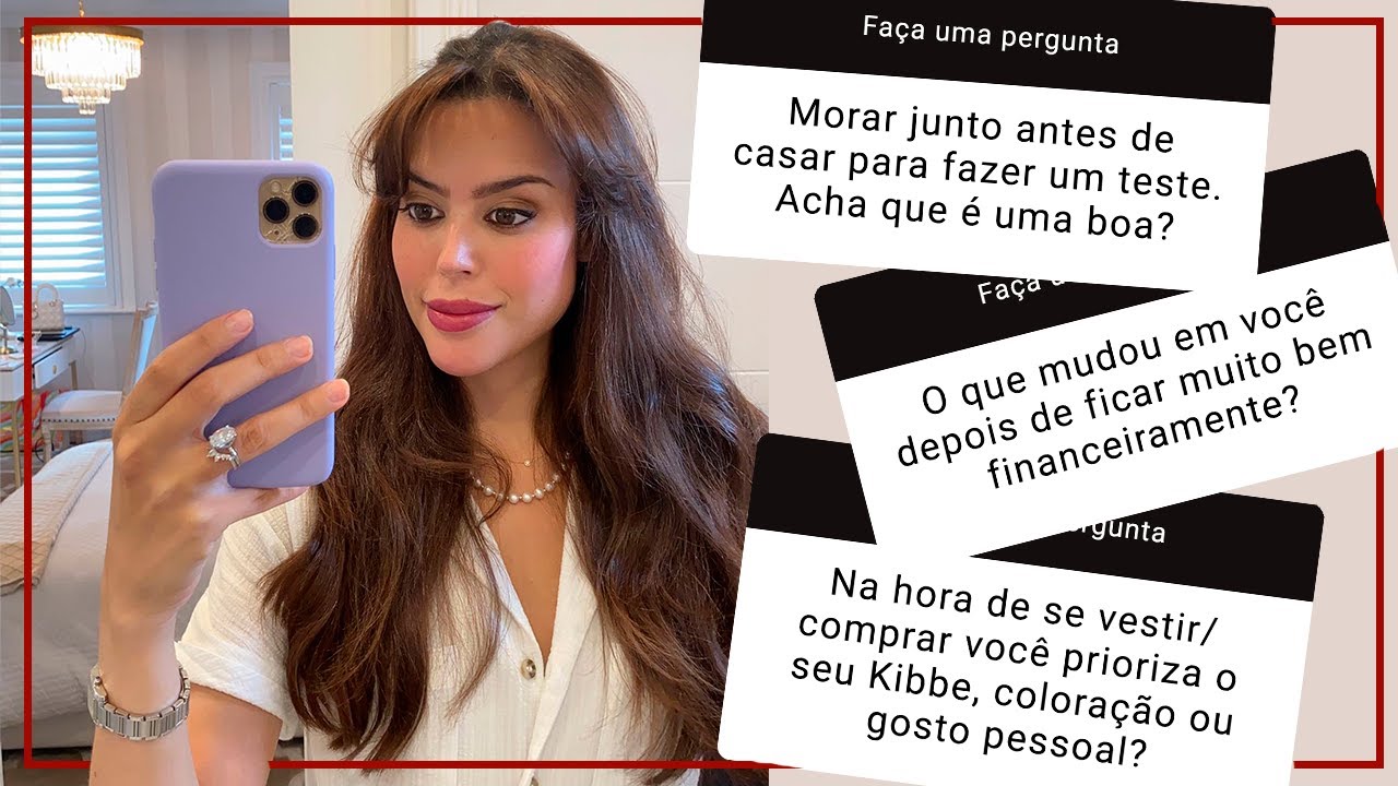 Parei botox ? Vida de Milionária, morar sem casar, a importância do Kibbe... Te respondo TUDO!