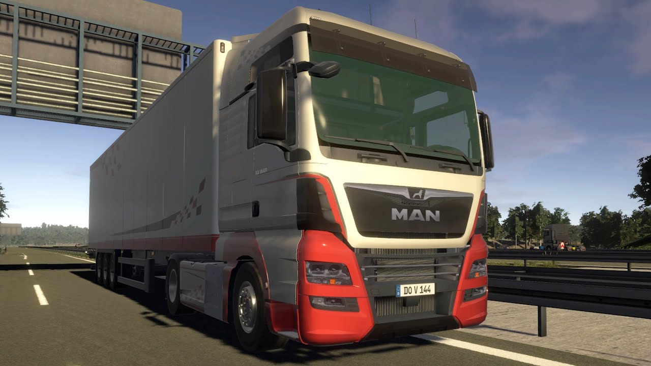 ON THE ROAD  The Truck Simulator  [PS5] Hamburg - Dortmund_ MAN