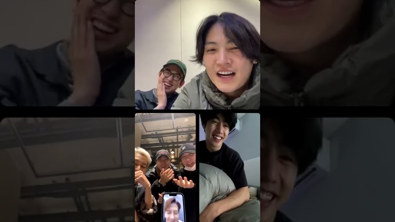 220115 GOT7's 8th Anniversary IG Live (EN/TH/ES/TR/JA)