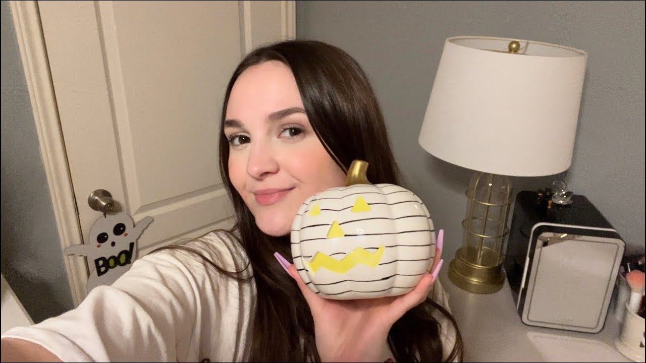 ASMR Decorate my room for Fall with me 🍁🍂👻🎃 (lofi)