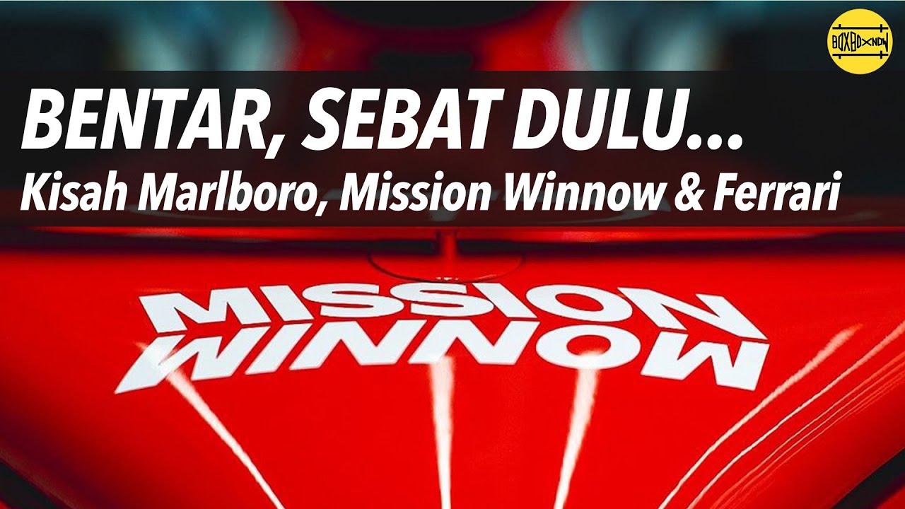 Ferrari, Marlboro dan Mission Winnow : Candu rokok di F1