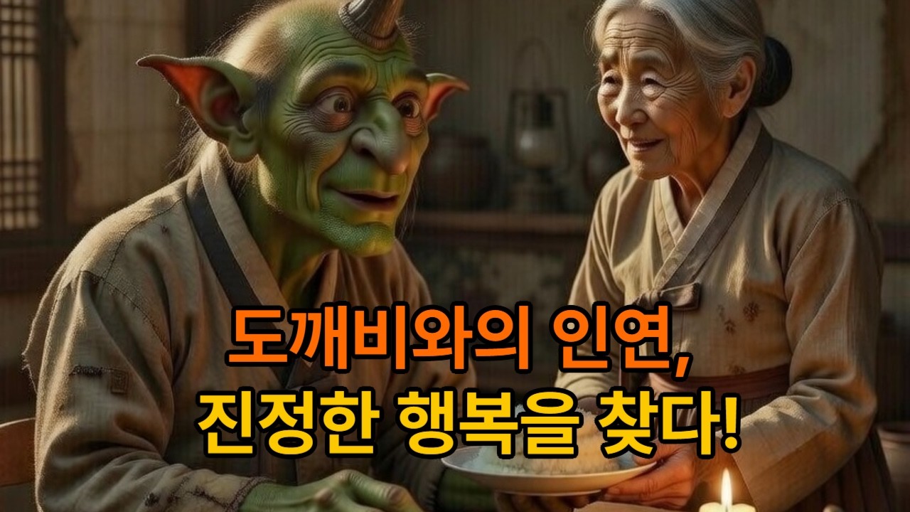 도깨비와 인연으로 행복찾은 할머니