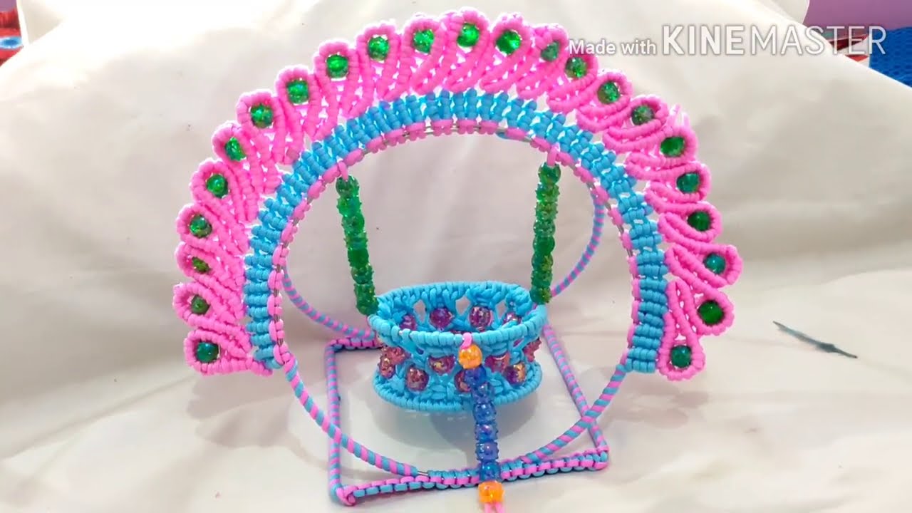 Macrame kanha jhula
