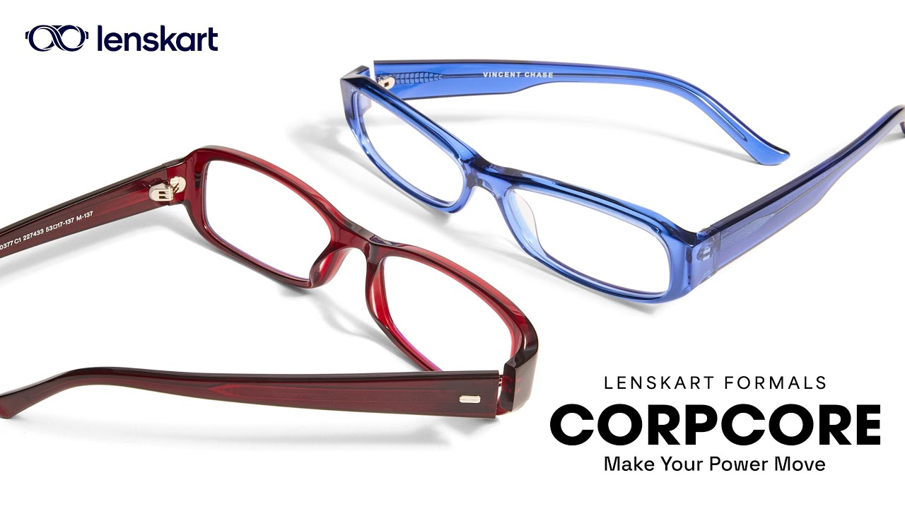 Perfect Office Wear Glasses | Lenskart Corpcore