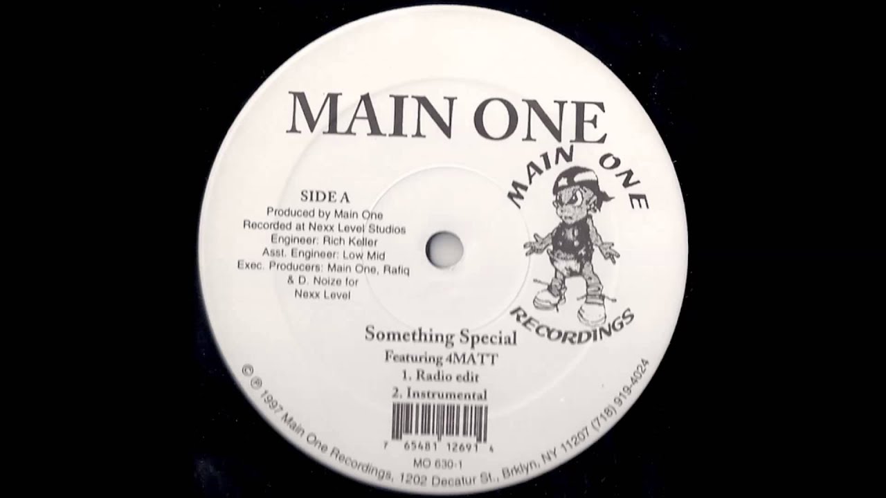 Main One - Something Special (Original Mix) (1997)