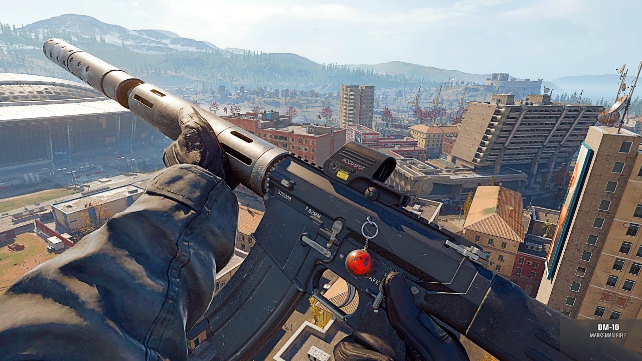 Call of Duty: Warzone Verdansk Solo DM-10 Gameplay ( No Commentary )