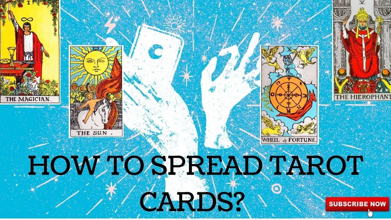 HOW TO SPREAD TAROT CARDS ? TYPES OF SPREADS IN TAROT - LEARN TAROT READING IN HINDI
