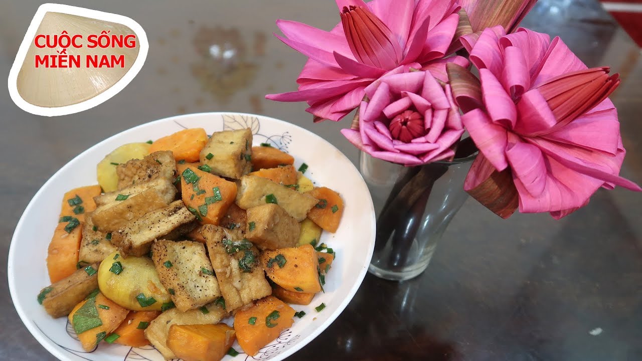 C&aacute;c m&oacute;n chay: khoai lang kho ngon kh&ocirc;ng cần b&iacute; quyết - Nam Việt 671