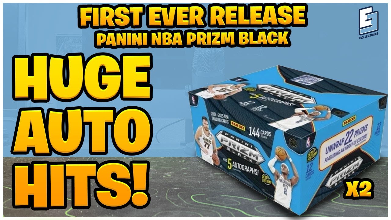 3K ON THE LAST PANINI NBA SET | 2024-25 PRIZM BLACK NBA REVIEW | BIG HITTERS!!