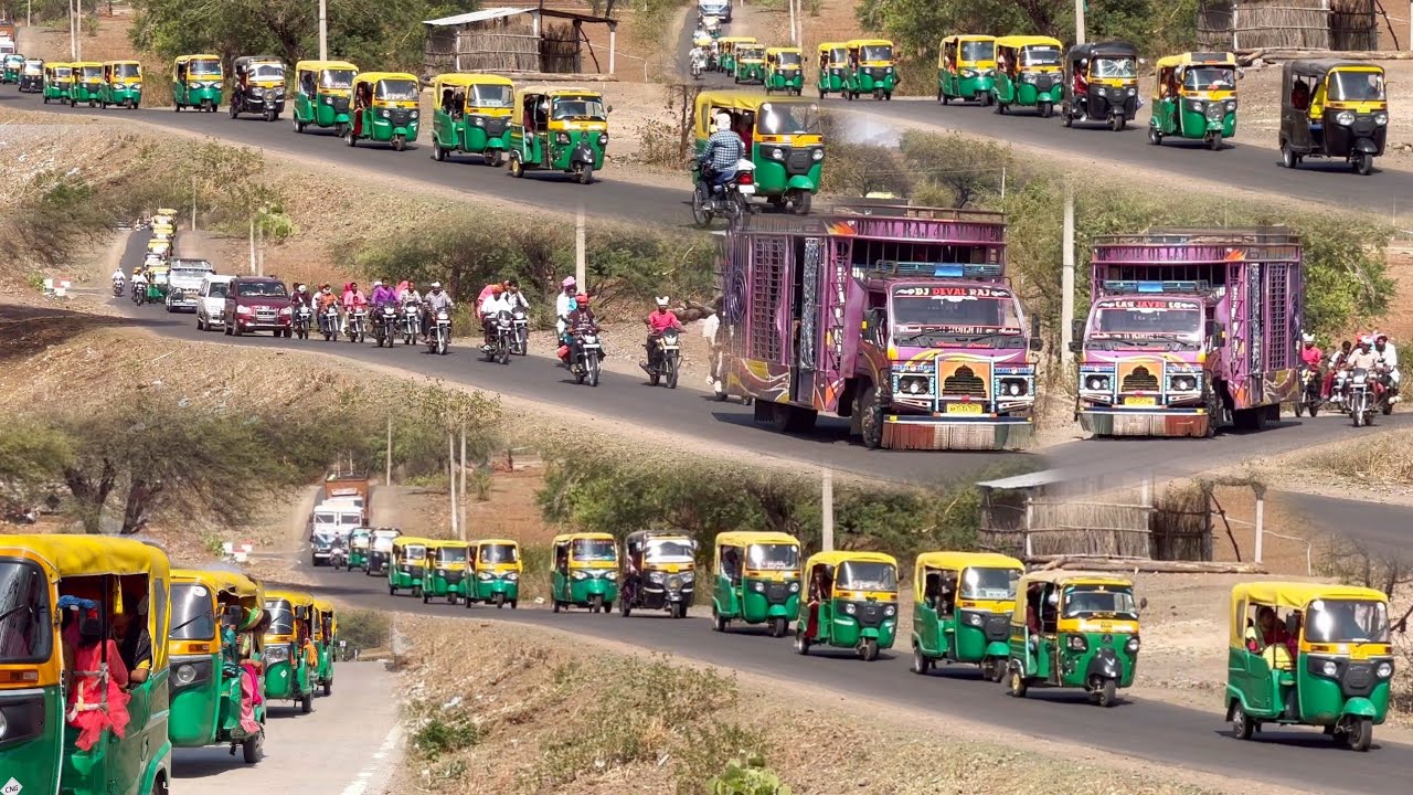 🥀મોટા મોટાં 🌄ડુંગરા માં બારાત આવી નાના ભાયા || Dipak r bariya Ramila parni ja DJ barat videos 2023