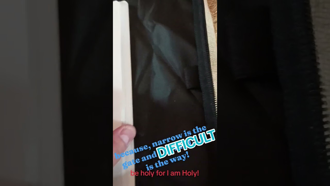Difficult is the way... Be Holy For He Is Holy