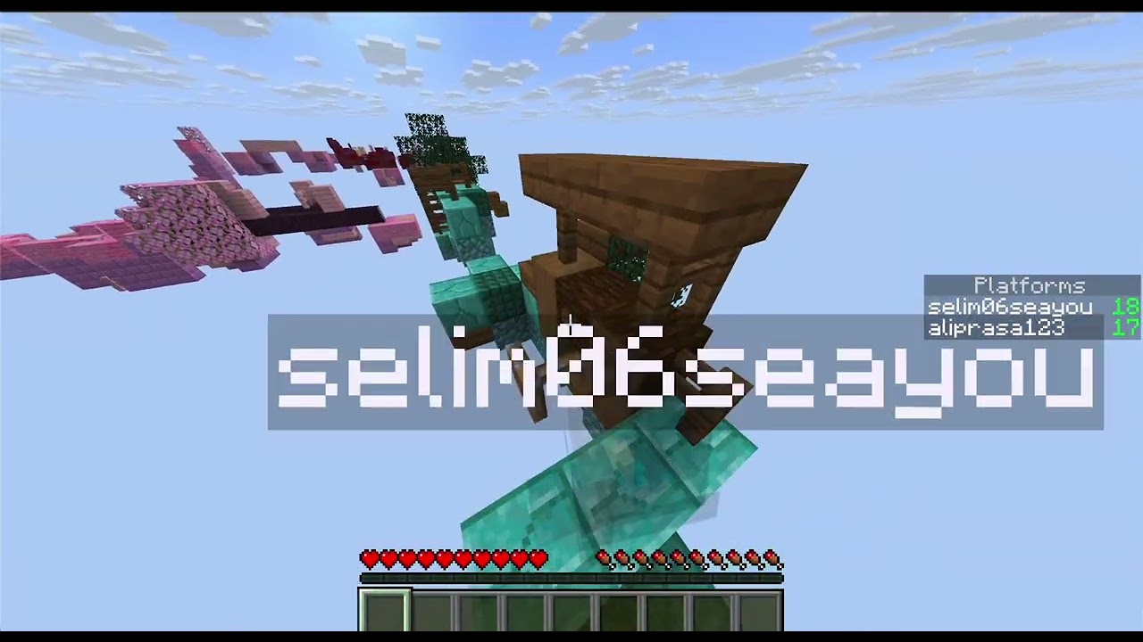 Parkuru Geçebilecek Miyiz? | Selim İle Minecraft Parkour Race