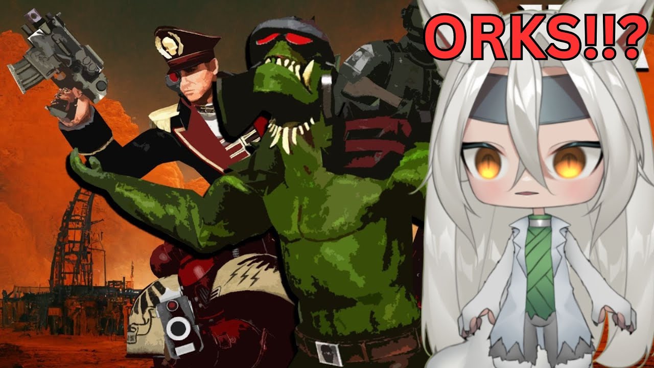 Vtubers React to Rubix Raptor | The Legend of Da Greatest WAAAGH | Arma 3 WARHAMMER 40K