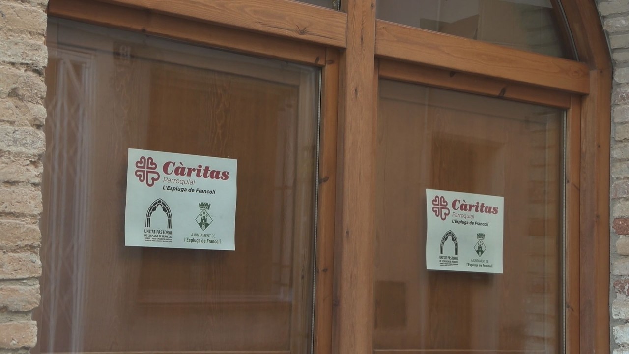 Càritas l'Espluga, de nou sense local