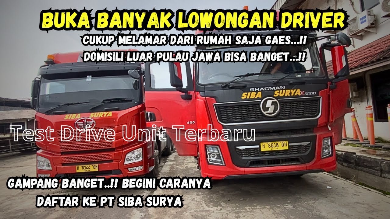 TEST DRIVE SHACMAN UNIT TERBARU DARI SIBA SURYA