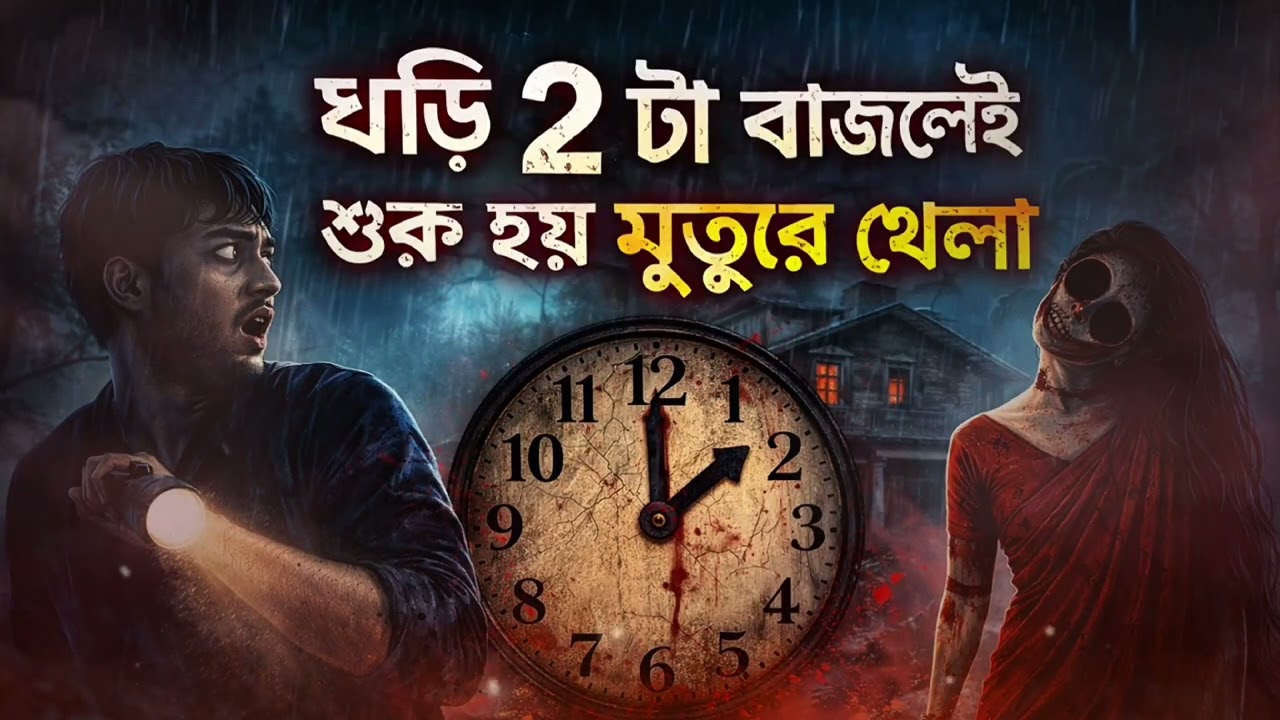 ঘড়ি 2 টা বাজলেই শুরু হয় মৃত্যুর খেলা 🧜‍♂️👹2nd episode 😵