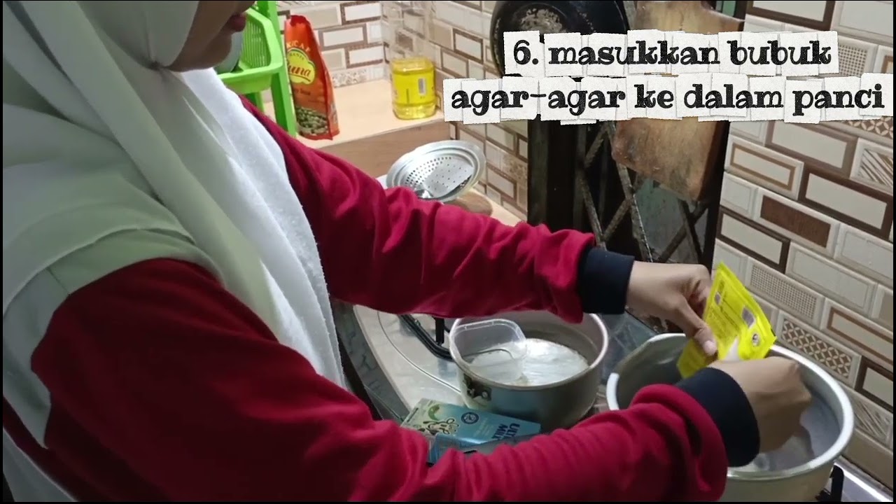 TUTORIAL MEMBUAT PUDING BUAH