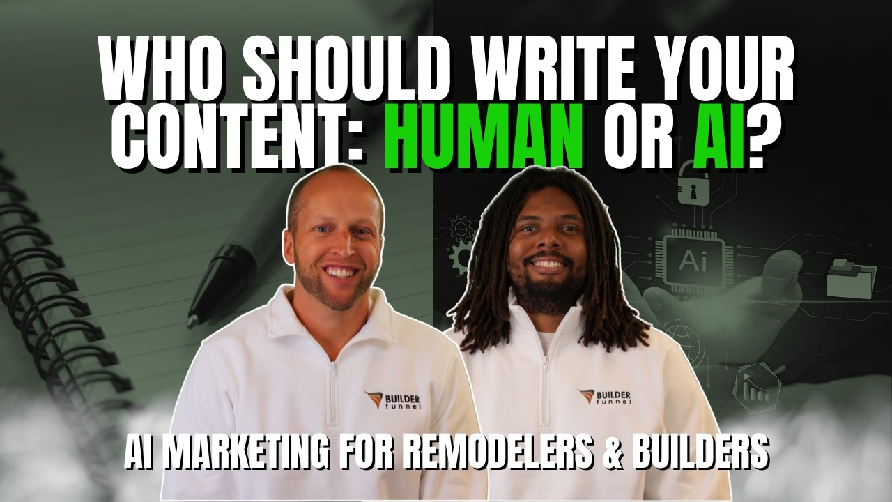 AI vs. Human: Who Should Write Your Remodeling Content?