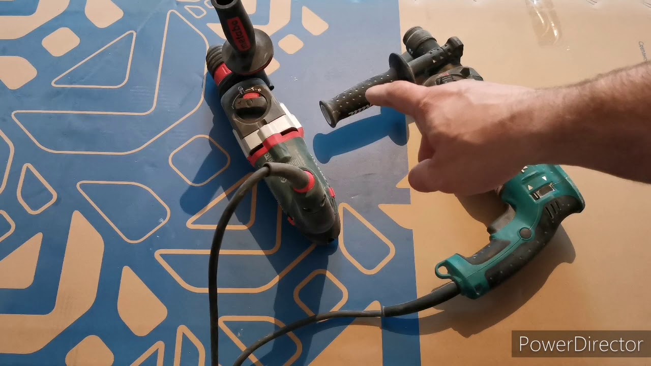 Metabo 2860 Quick VS Makita hr2470 ft. Сравнение.