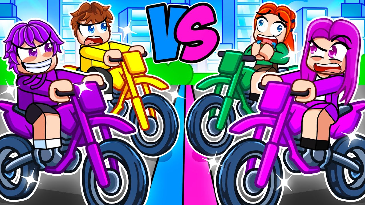 Boys Vs Girls Fastest Motorcycle In Driving Empire…