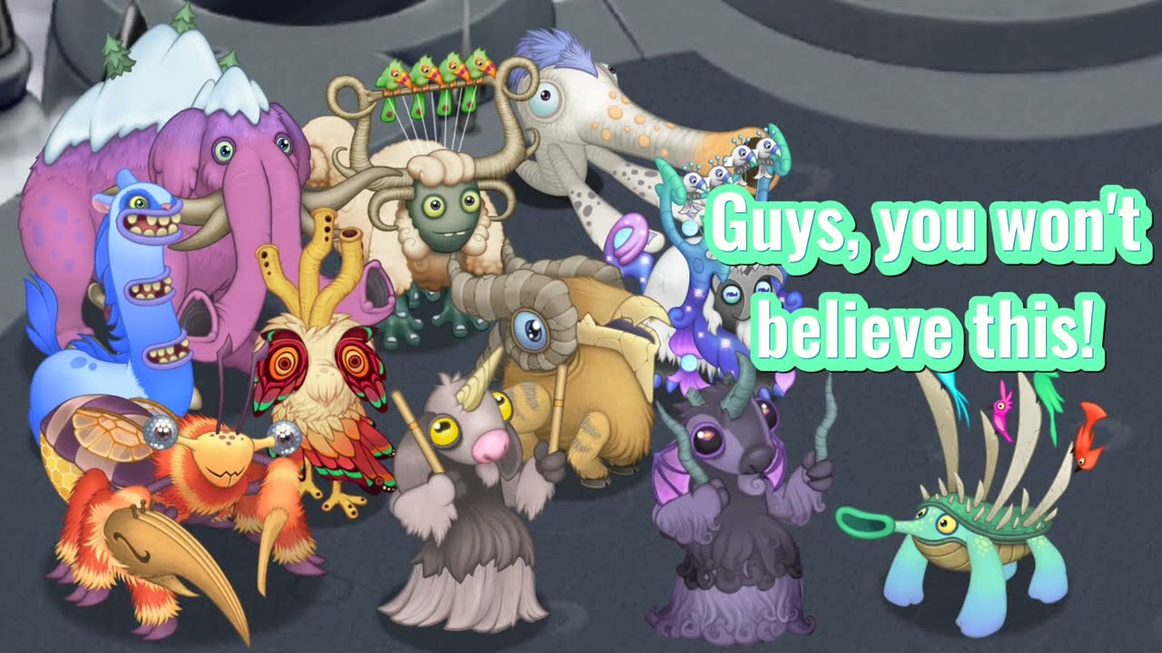 My Singing Monsters Animation 7 - Peckidna Fangirls Over Rare Variant #msmpokegamer